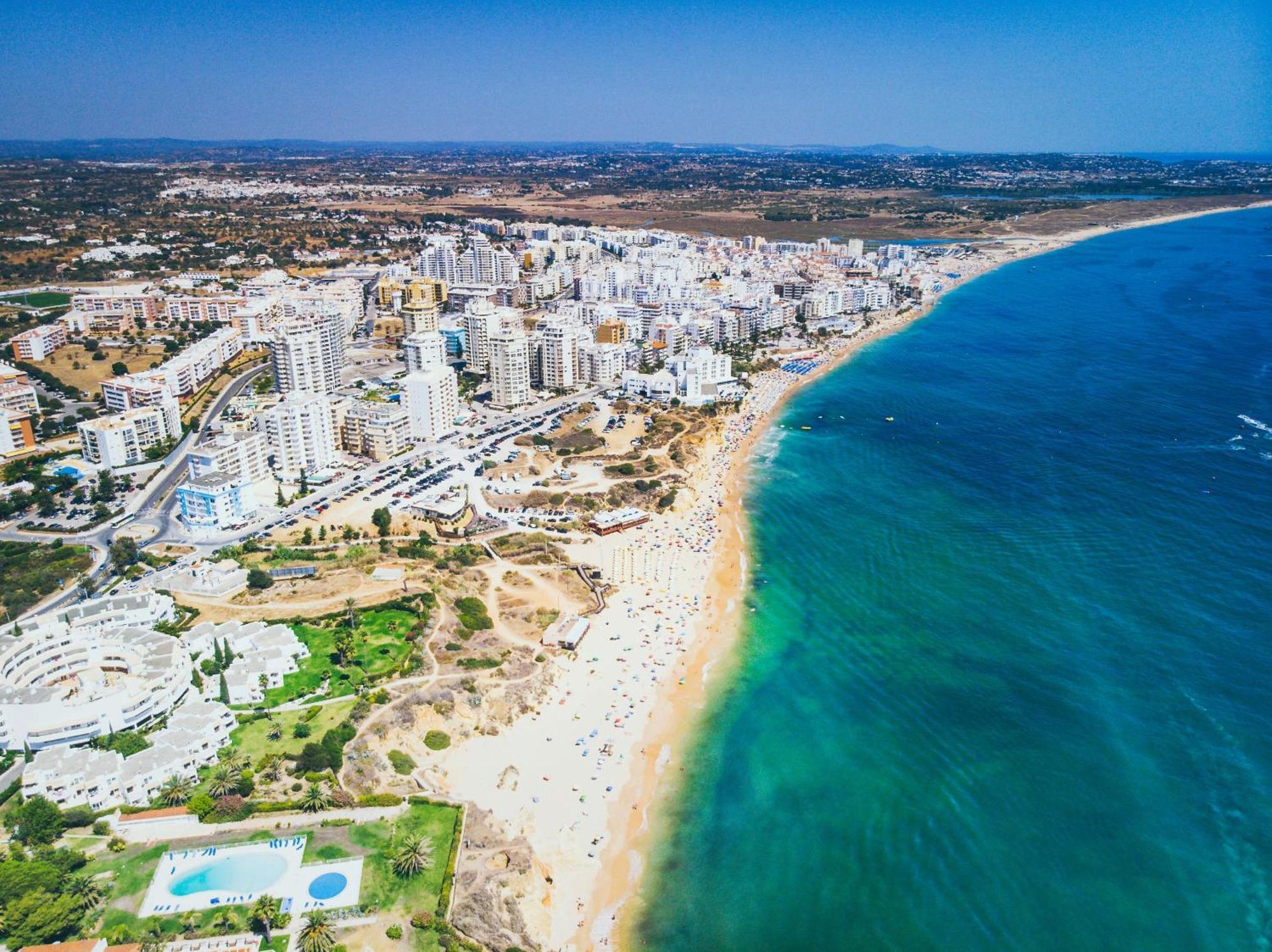 Armacao De Pera Ocean Terrace With Pool By Homing Apartman Kültér fotó